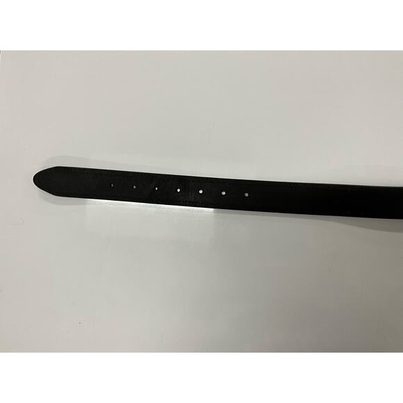 New No Tags Dickies Black Coated Leather Belt 2X - 46-48 Anchor Buckle Closure - Picture 7 of 9